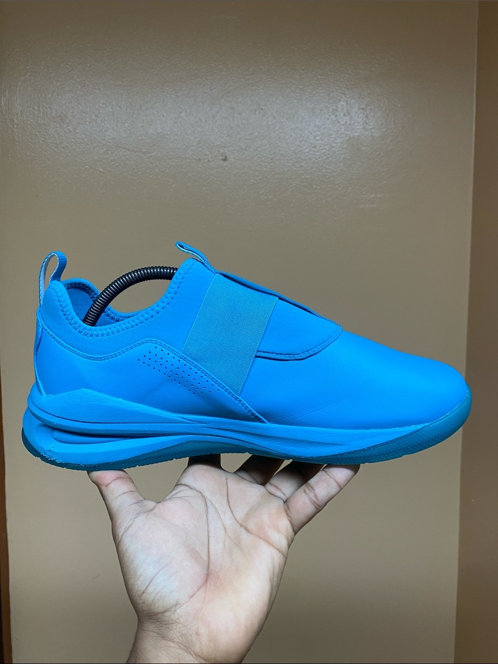 Clove Solo Laceless Slip On Nursing Sneakers “Cerulean Blue” Men’s Size 12 - Picture 7 of 14